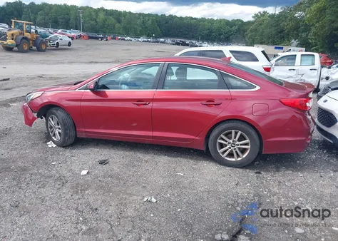 2016 Hyundai Sonata Se from USA, damaged, VIN 5NPE24AF1GH275982